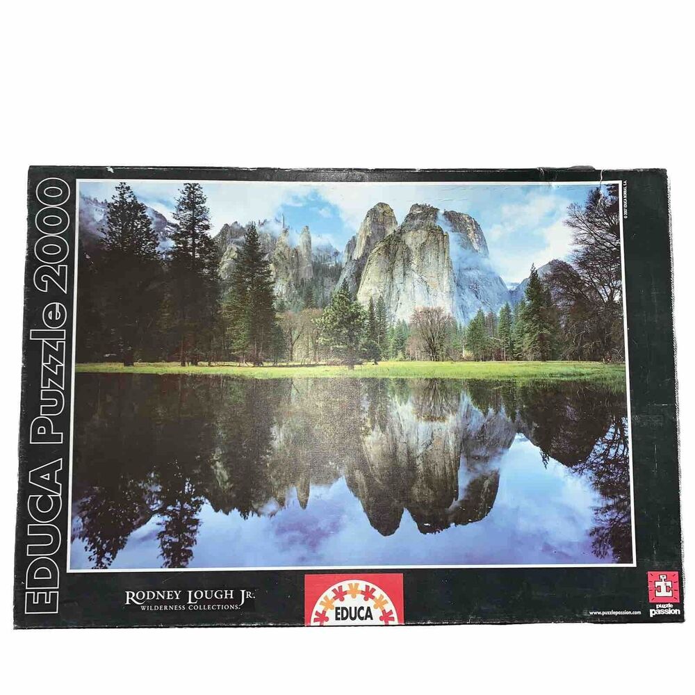 NEW EDUCA  2000 PIECE JIGSAW PUZZLE #13426 "EVERLASTING CATHEDRALS"